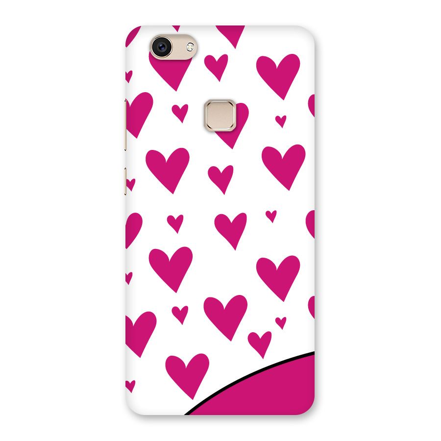 Romantic Couples with Hearts Back Case for Vivo V7