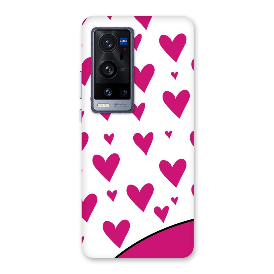 Romantic Couples with Hearts Back Case for Vivo X60 Pro Plus