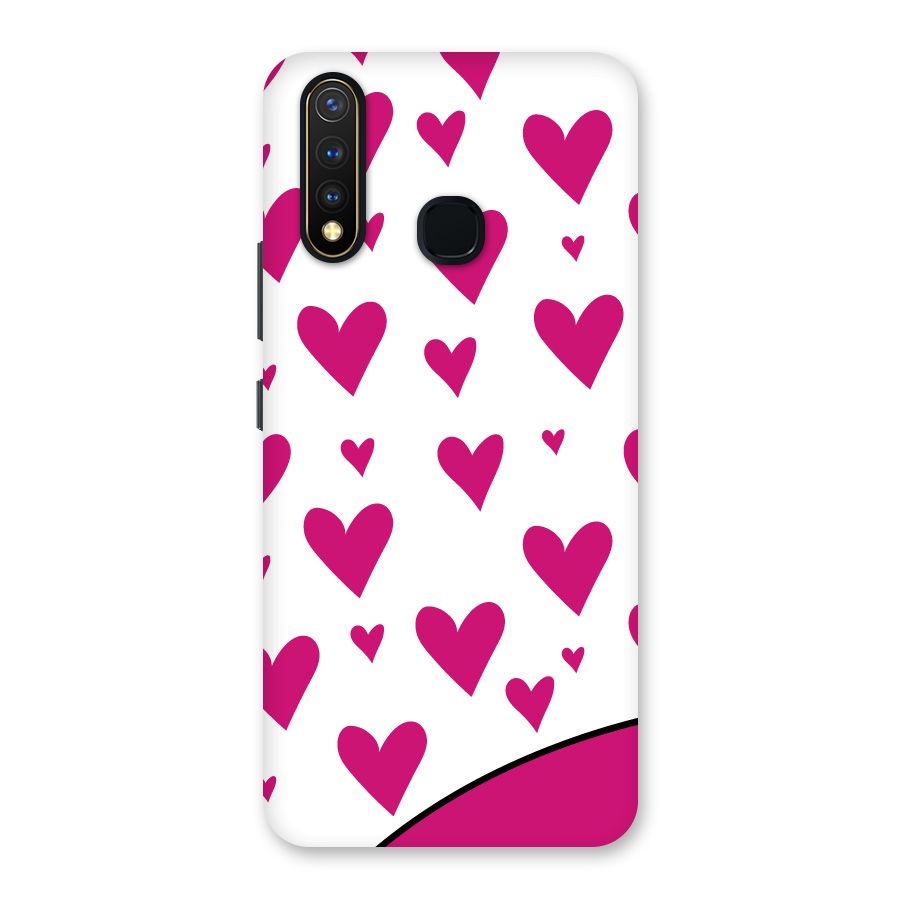 Romantic Couples with Hearts Back Case for Vivo Y19