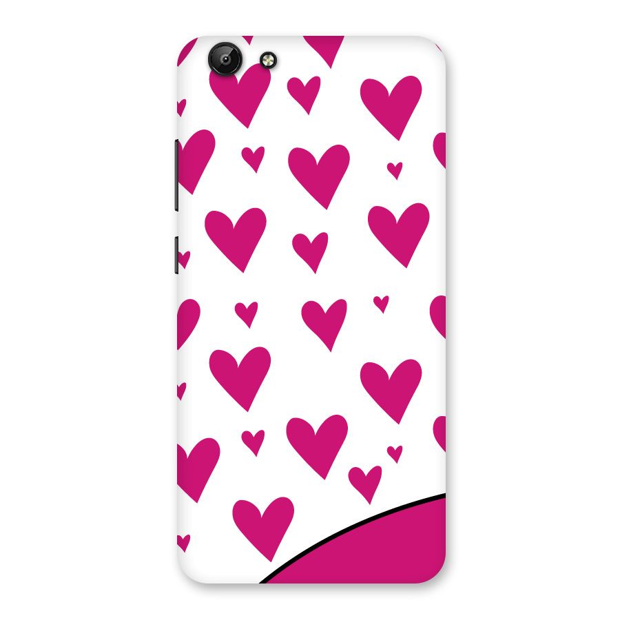 Romantic Couples with Hearts Back Case for Vivo Y69