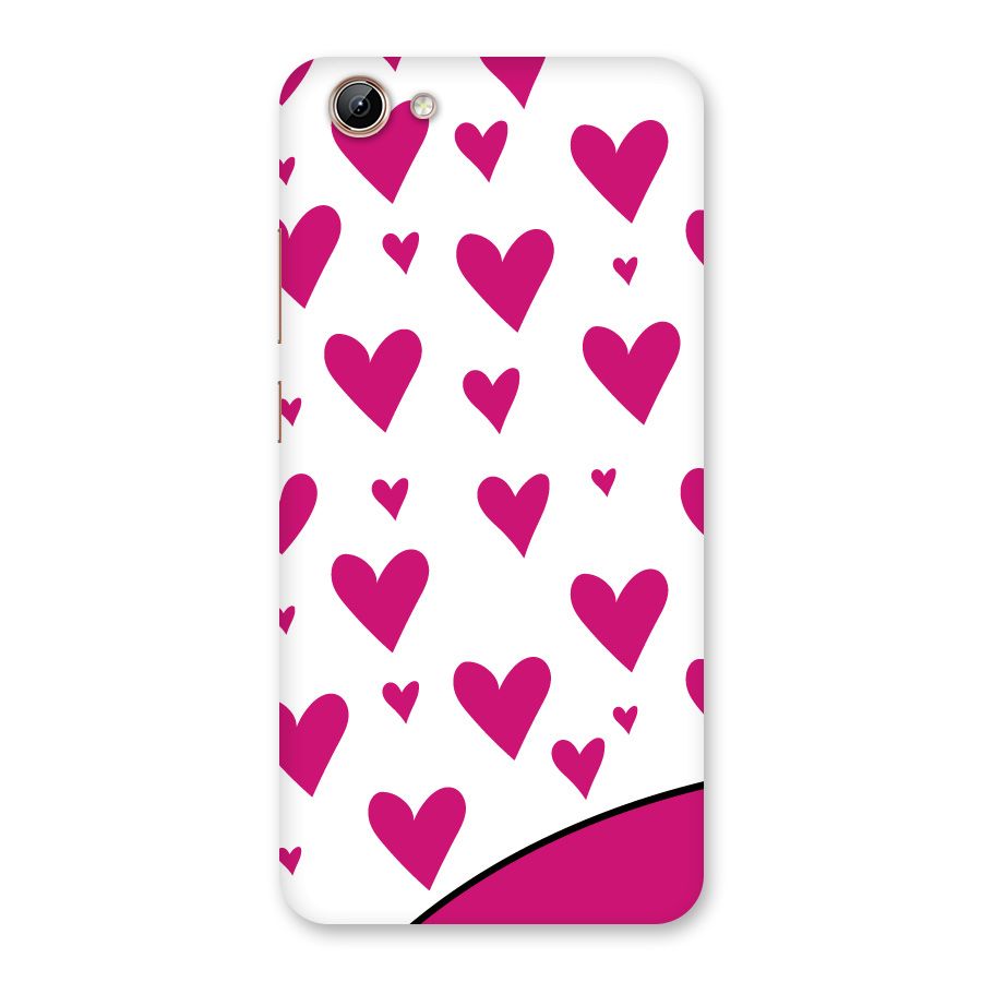 Romantic Couples with Hearts Back Case for Vivo Y71