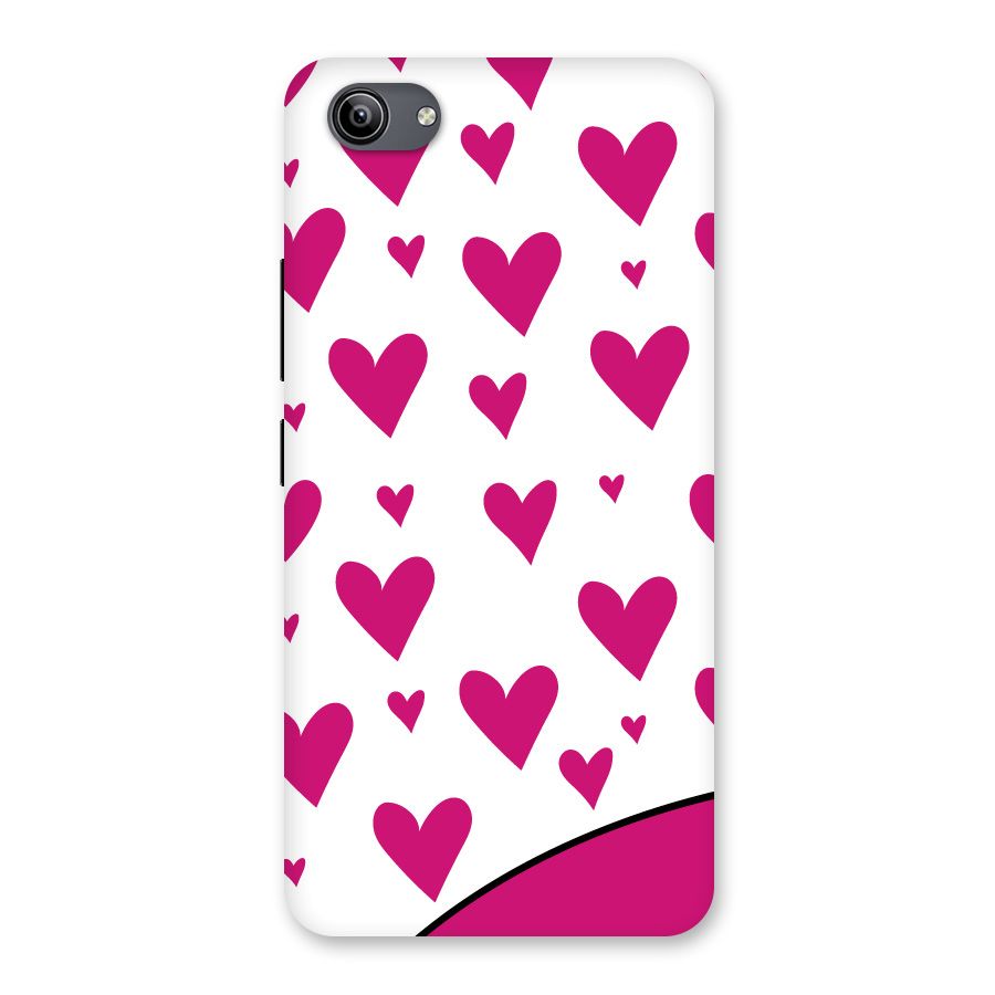 Romantic Couples with Hearts Back Case for Vivo Y81i