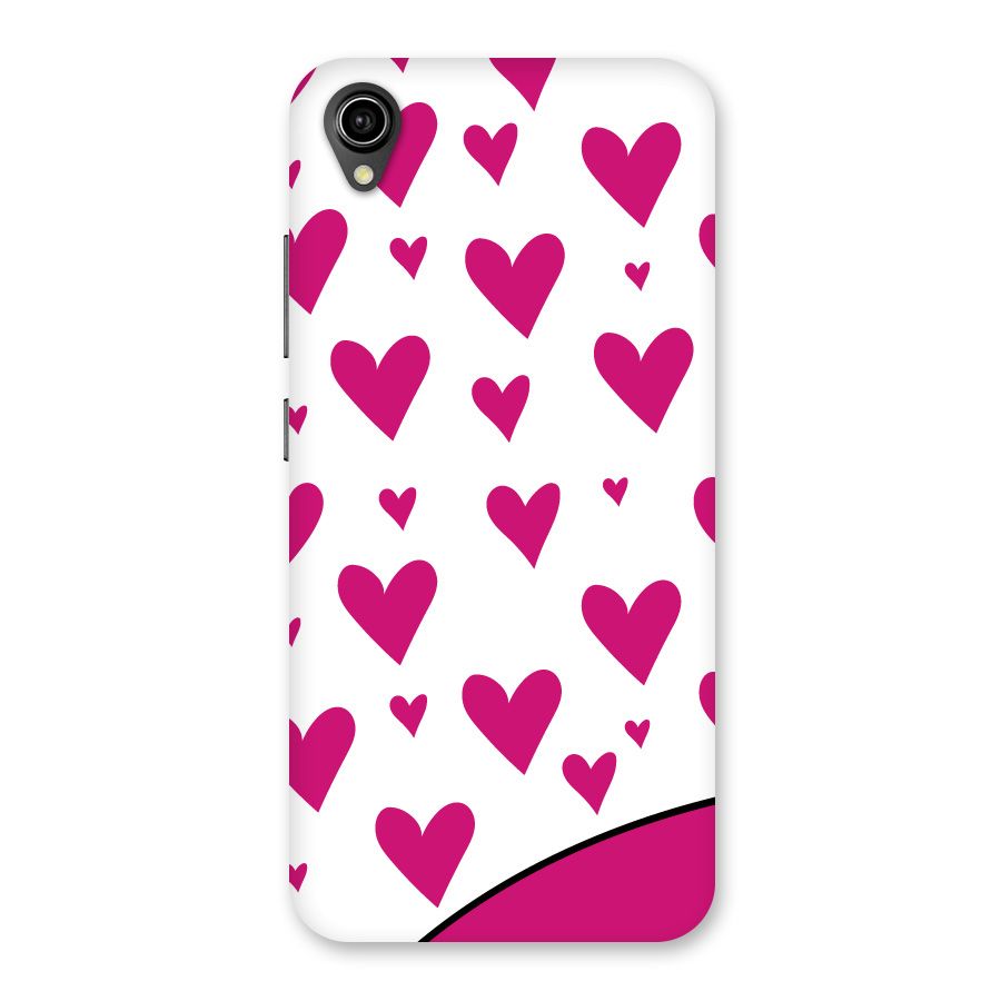 Romantic Couples with Hearts Back Case for Vivo Y90