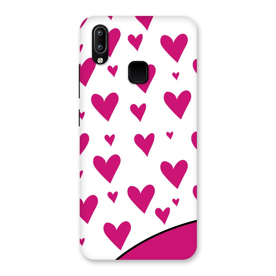 Romantic Couples with Hearts Back Case for Vivo Y93