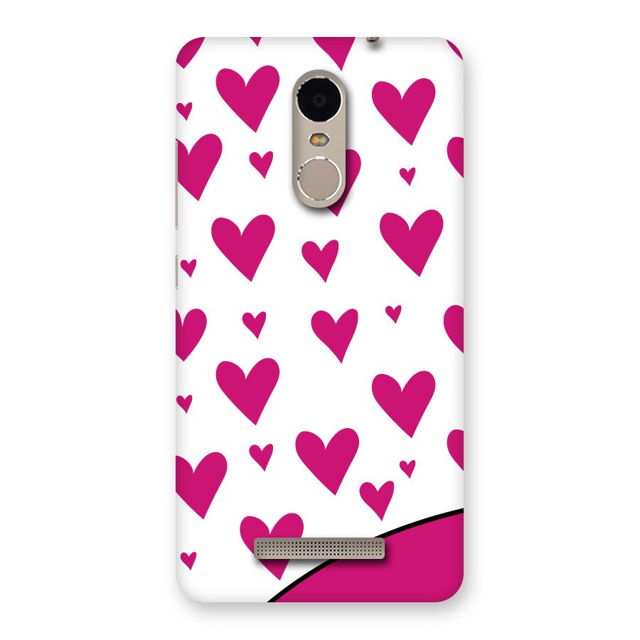 Romantic Couples with Hearts Back Case for Xiaomi Redmi Note 3