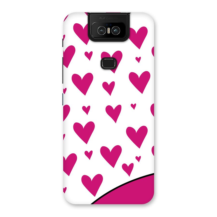 Romantic Couples with Hearts Back Case for Zenfone 6z