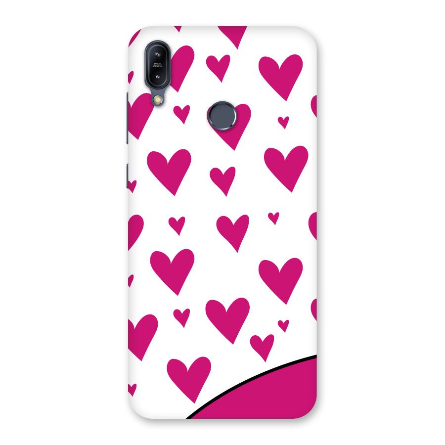 Romantic Couples with Hearts Back Case for Zenfone Max M2