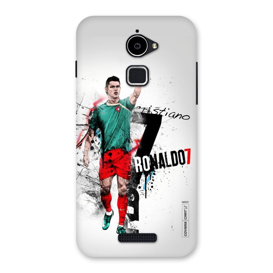 Ronaldo In Portugal Jersey Back Case for Coolpad Note 3 Lite