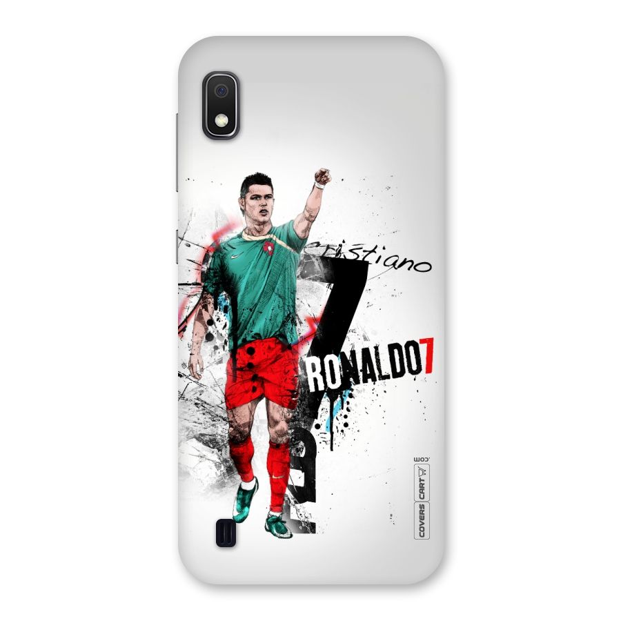 Ronaldo In Portugal Jersey Back Case for Galaxy A10