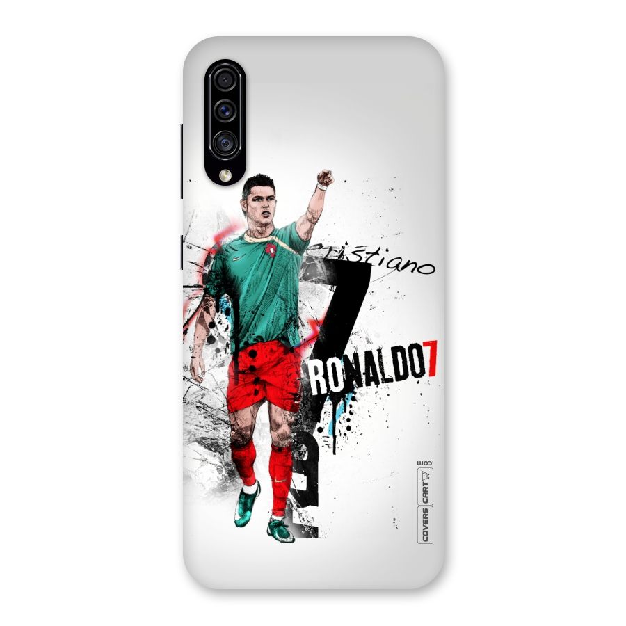 Ronaldo In Portugal Jersey Back Case for Galaxy A30s