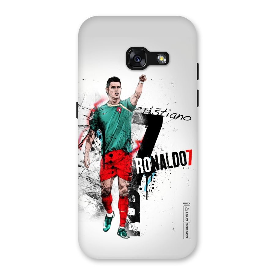 Ronaldo In Portugal Jersey Back Case for Galaxy A3 (2017)