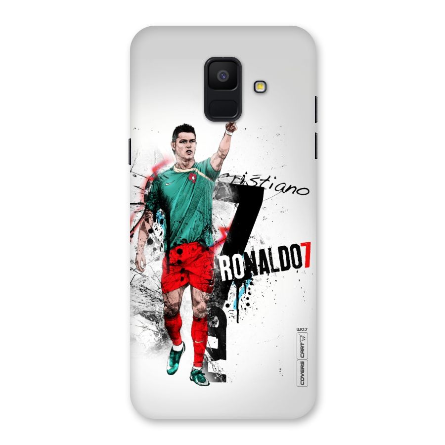 Ronaldo In Portugal Jersey Back Case for Galaxy A6 (2018)