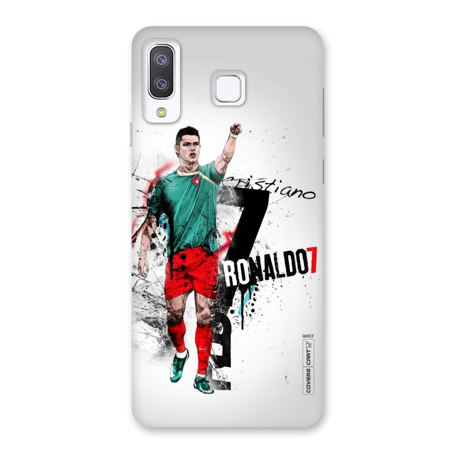 Ronaldo In Portugal Jersey Back Case for Galaxy A8 Star