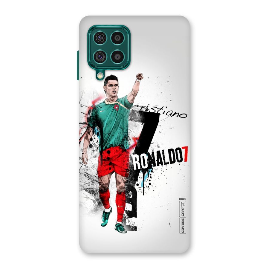 Ronaldo In Portugal Jersey Back Case for Galaxy F62