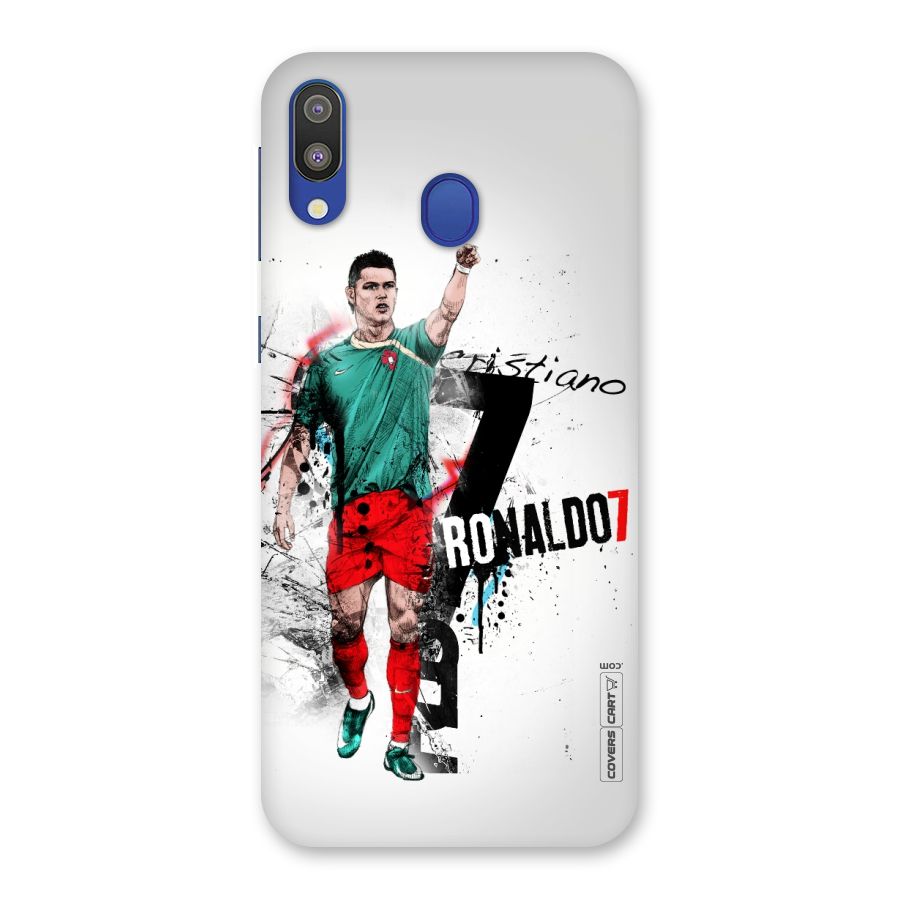 Ronaldo In Portugal Jersey Back Case for Galaxy M20