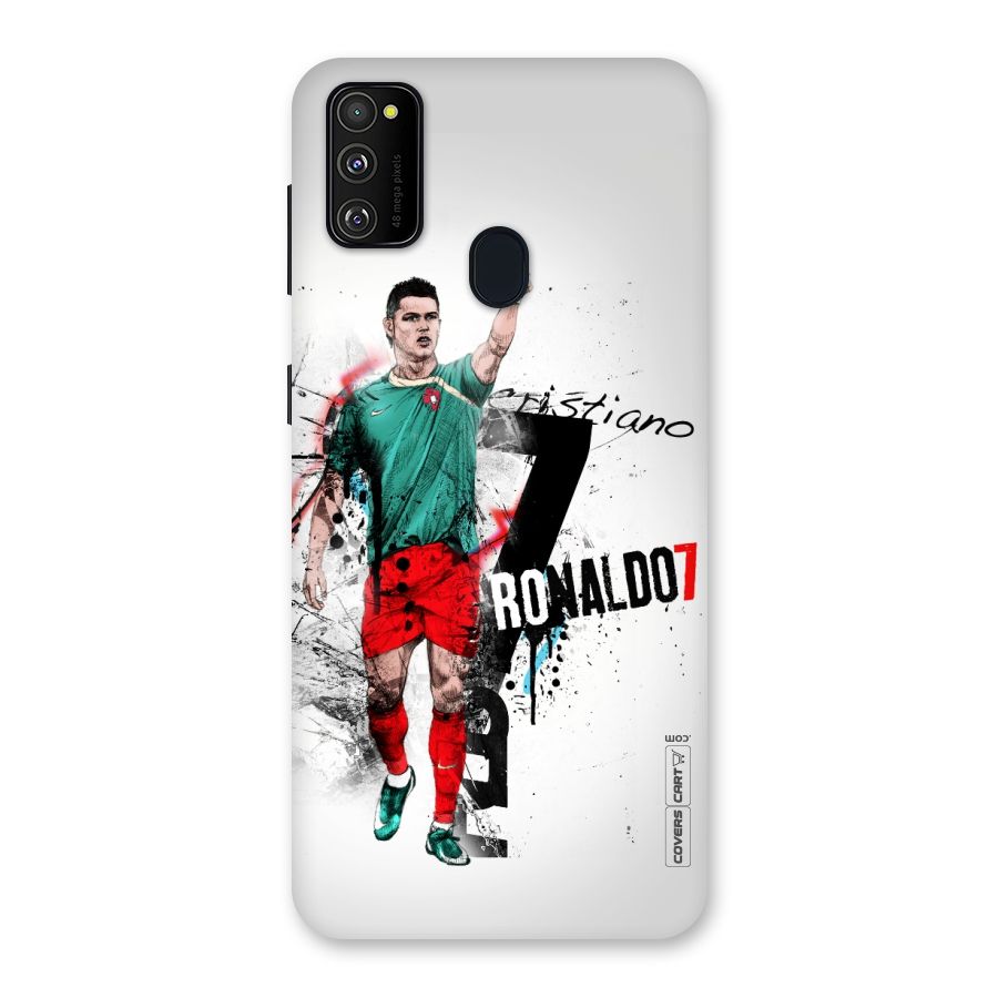 Ronaldo In Portugal Jersey Back Case for Galaxy M30s
