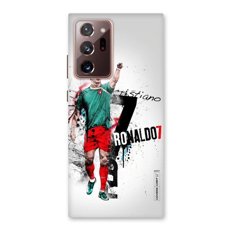 Ronaldo In Portugal Jersey Back Case for Galaxy Note 20 Ultra