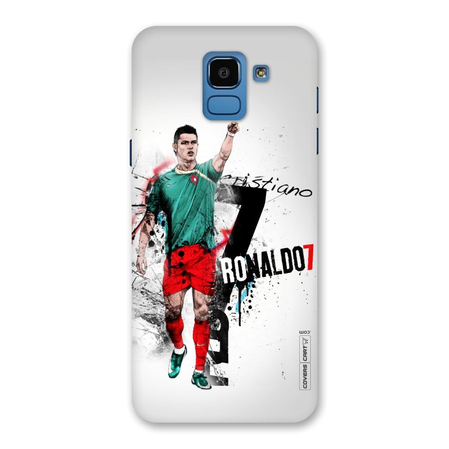 Ronaldo In Portugal Jersey Back Case for Galaxy On6