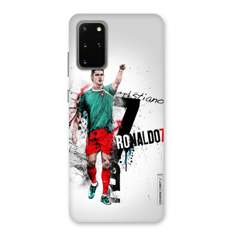 Ronaldo In Portugal Jersey Back Case for Galaxy S20 Plus