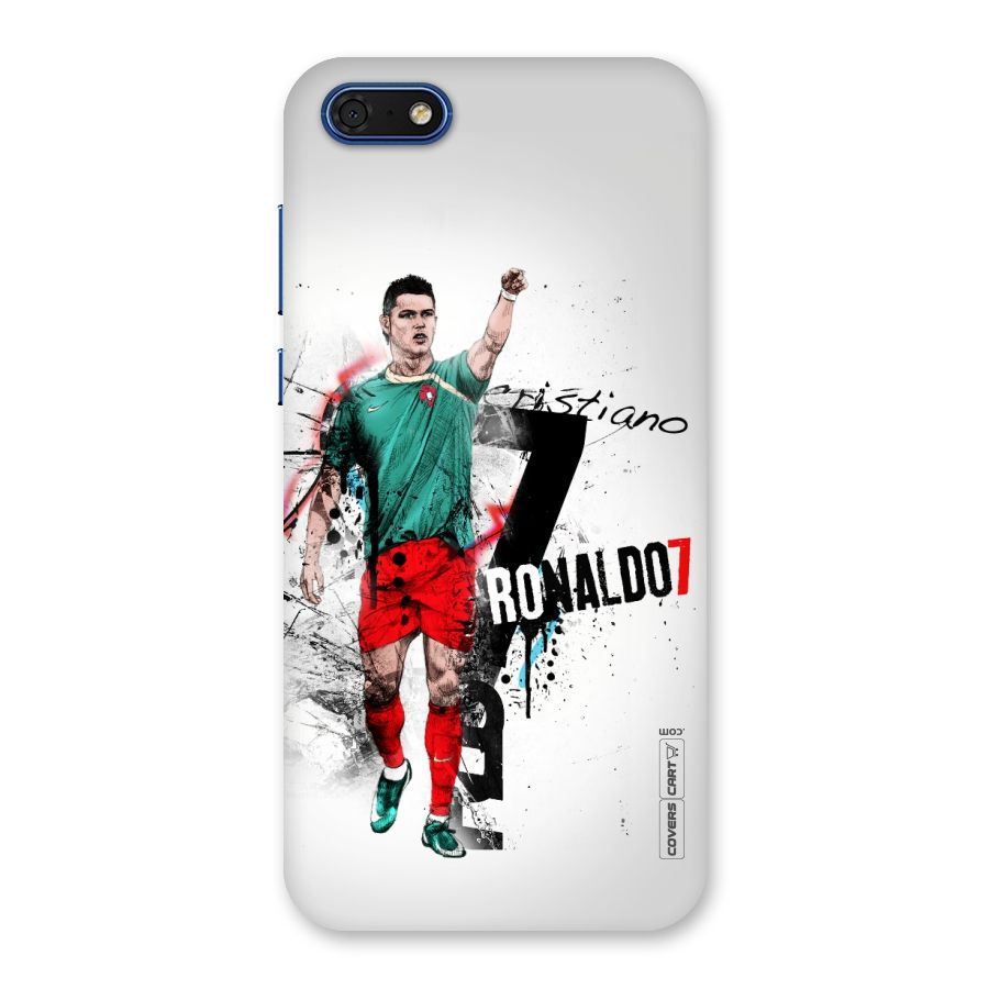 Ronaldo In Portugal Jersey Back Case for Honor 7s