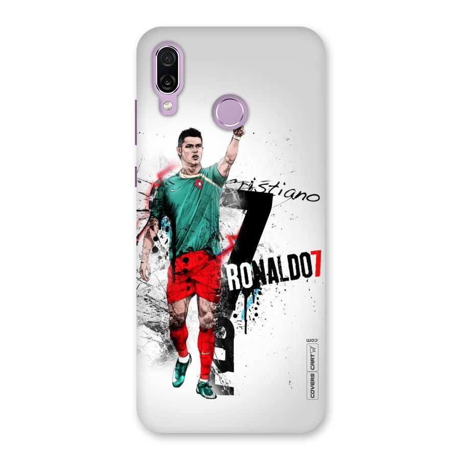 Ronaldo In Portugal Jersey Back Case for Honor Play