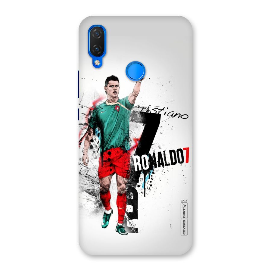 Ronaldo In Portugal Jersey Back Case for Huawei P Smart+