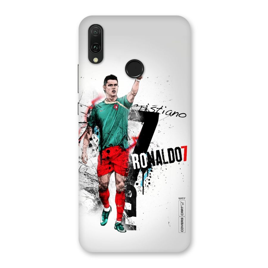 Ronaldo In Portugal Jersey Back Case for Huawei Y9 (2019)