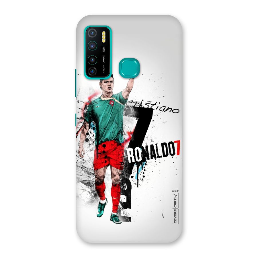 Ronaldo In Portugal Jersey Back Case for Infinix Hot 9 Pro