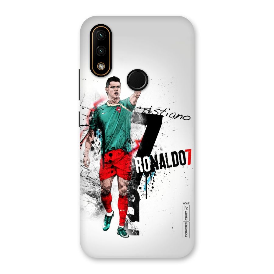 Ronaldo In Portugal Jersey Back Case for Lenovo A6 Note