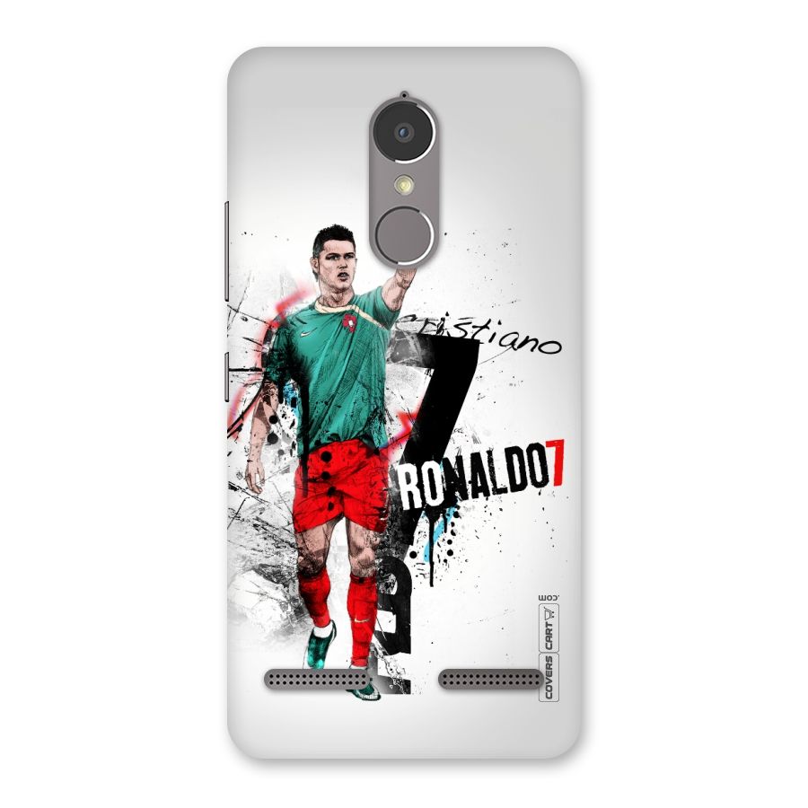 Ronaldo In Portugal Jersey Back Case for Lenovo K6 Power