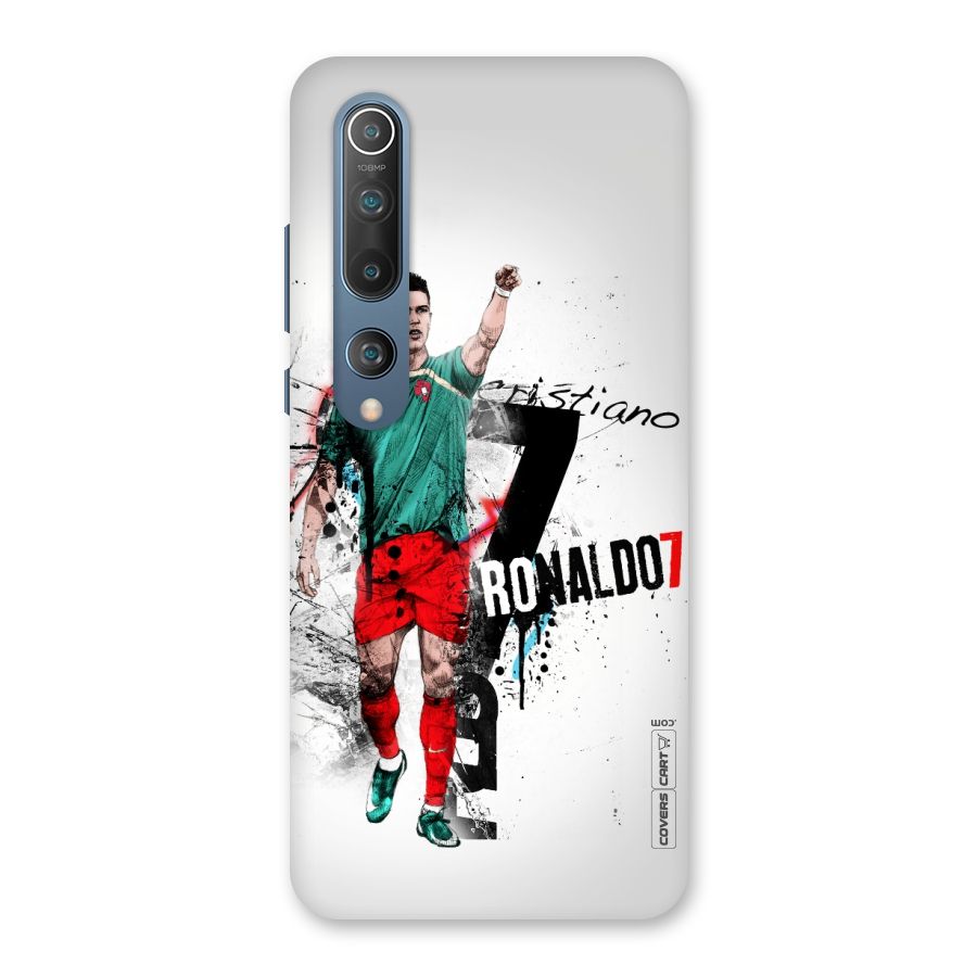 Ronaldo In Portugal Jersey Back Case for Mi 10