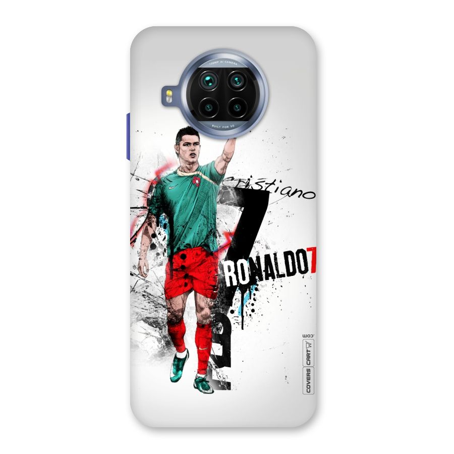 Ronaldo In Portugal Jersey Back Case for Mi 10i