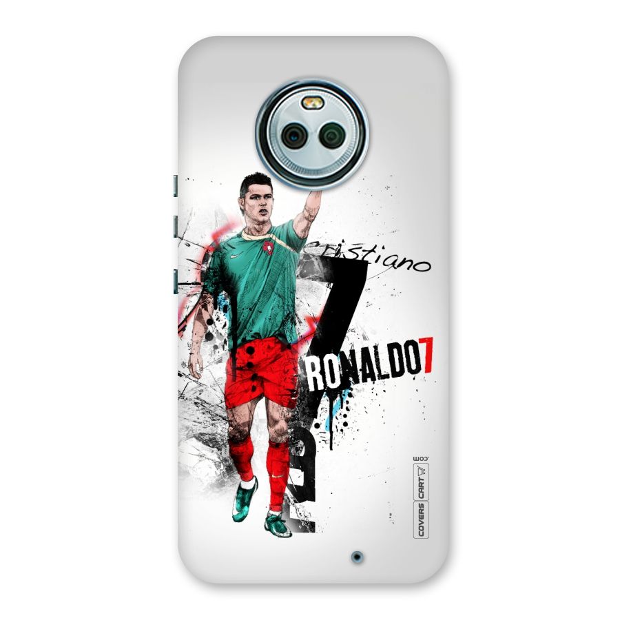 Ronaldo In Portugal Jersey Back Case for Moto X4