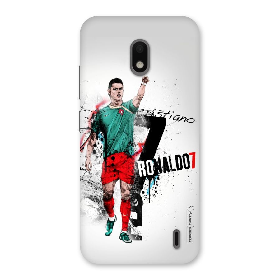 Ronaldo In Portugal Jersey Back Case for Nokia 2.2