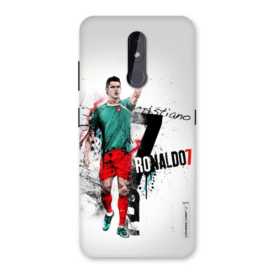 Ronaldo In Portugal Jersey Back Case for Nokia 3.2