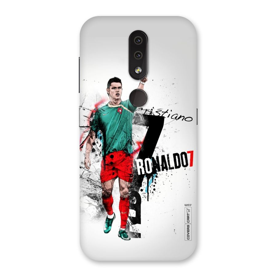 Ronaldo In Portugal Jersey Back Case for Nokia 4.2
