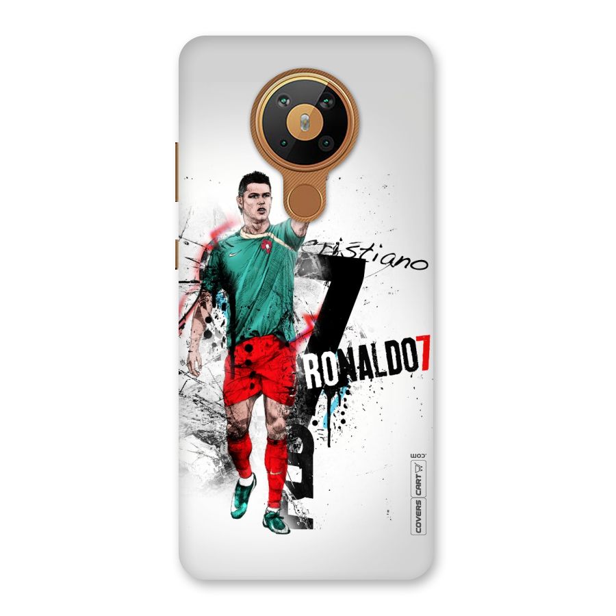 Ronaldo In Portugal Jersey Back Case for Nokia 5.3
