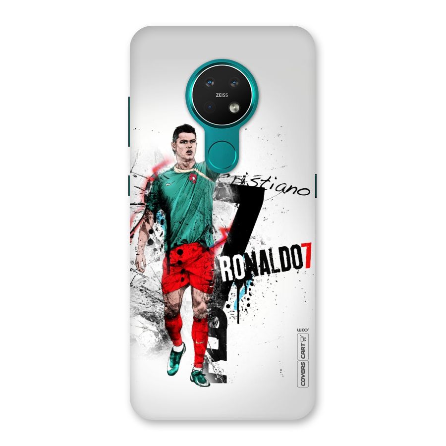 Ronaldo In Portugal Jersey Back Case for Nokia 7.2