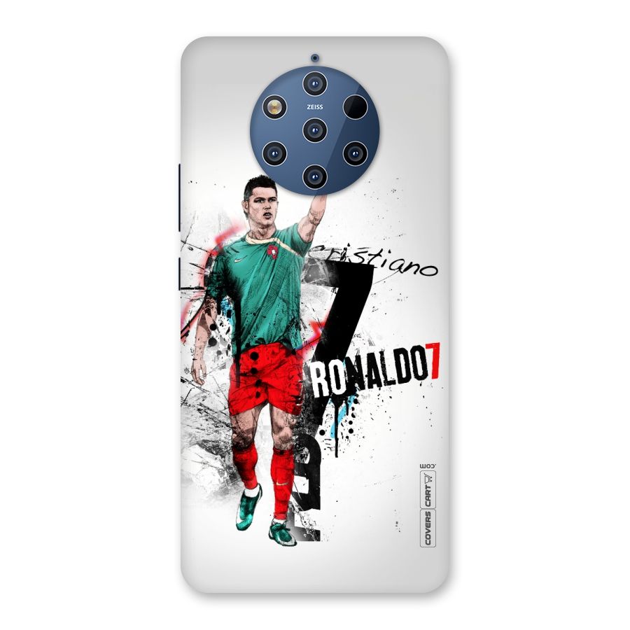 Ronaldo In Portugal Jersey Back Case for Nokia 9 PureView