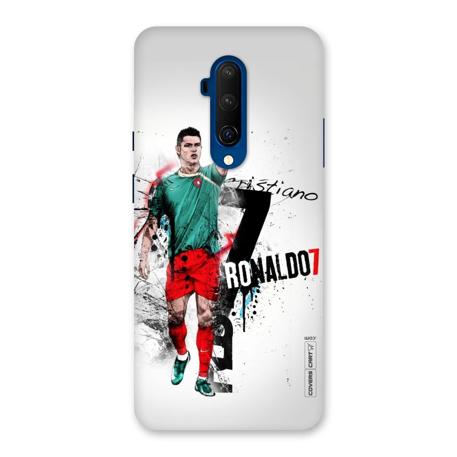 Ronaldo In Portugal Jersey Back Case for OnePlus 7T Pro