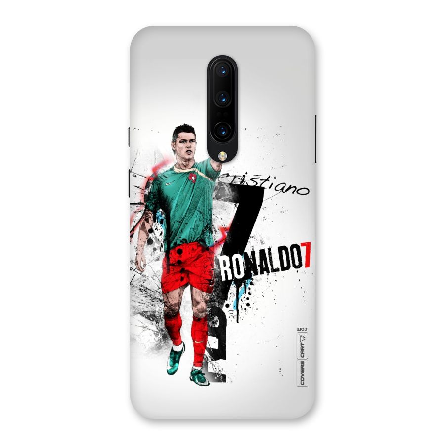 Ronaldo In Portugal Jersey Back Case for OnePlus 7 Pro