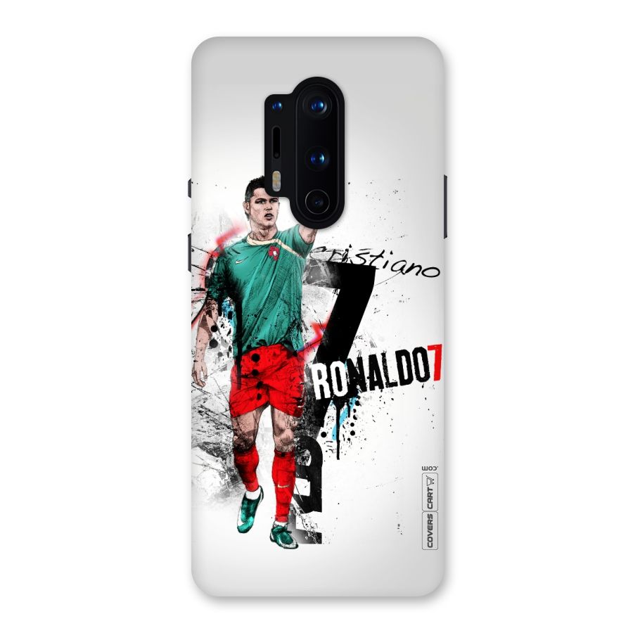 Ronaldo In Portugal Jersey Back Case for OnePlus 8 Pro