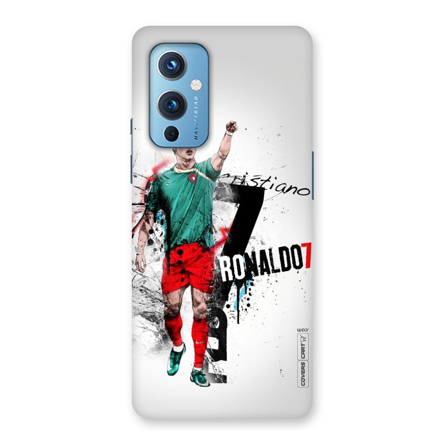 Ronaldo In Portugal Jersey Back Case for OnePlus 9