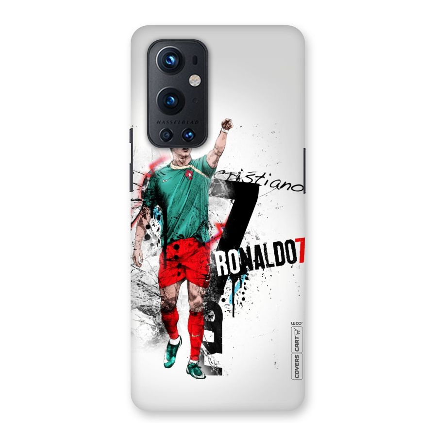 Ronaldo In Portugal Jersey Back Case for OnePlus 9 Pro
