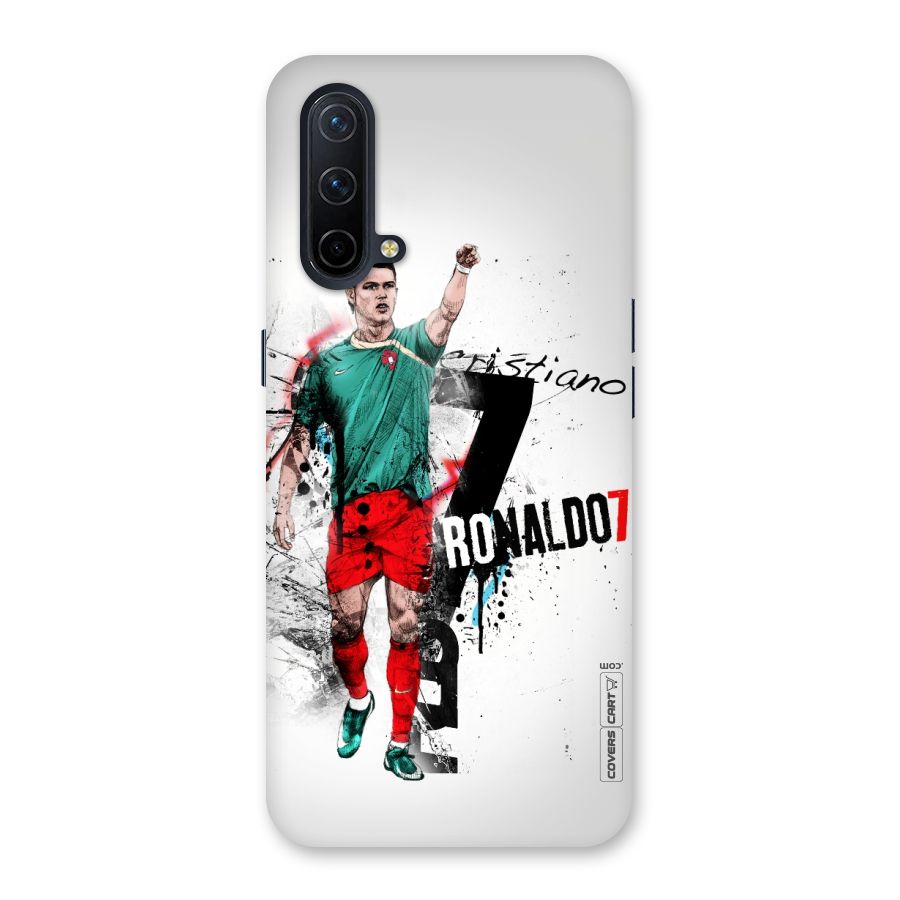 Ronaldo In Portugal Jersey Back Case for OnePlus Nord CE 5G