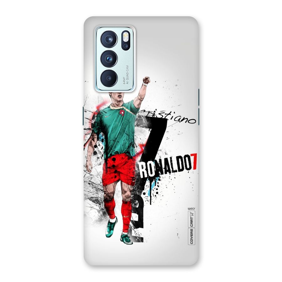 Ronaldo In Portugal Jersey Back Case for Oppo Reno6 Pro 5G