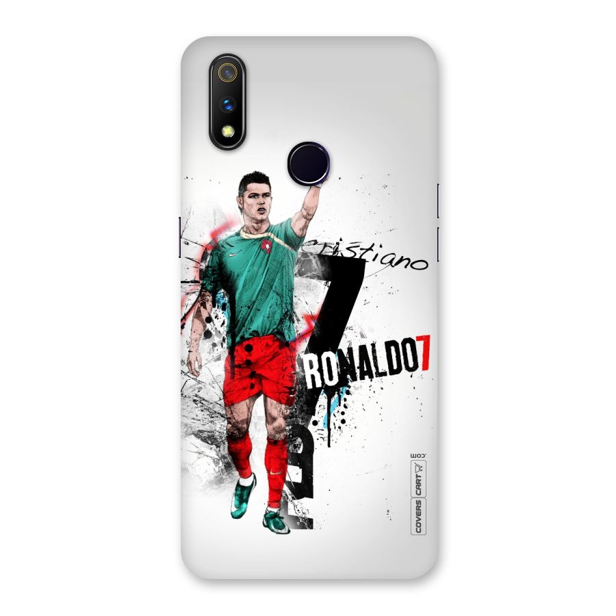 Ronaldo In Portugal Jersey Back Case for Realme 3 Pro
