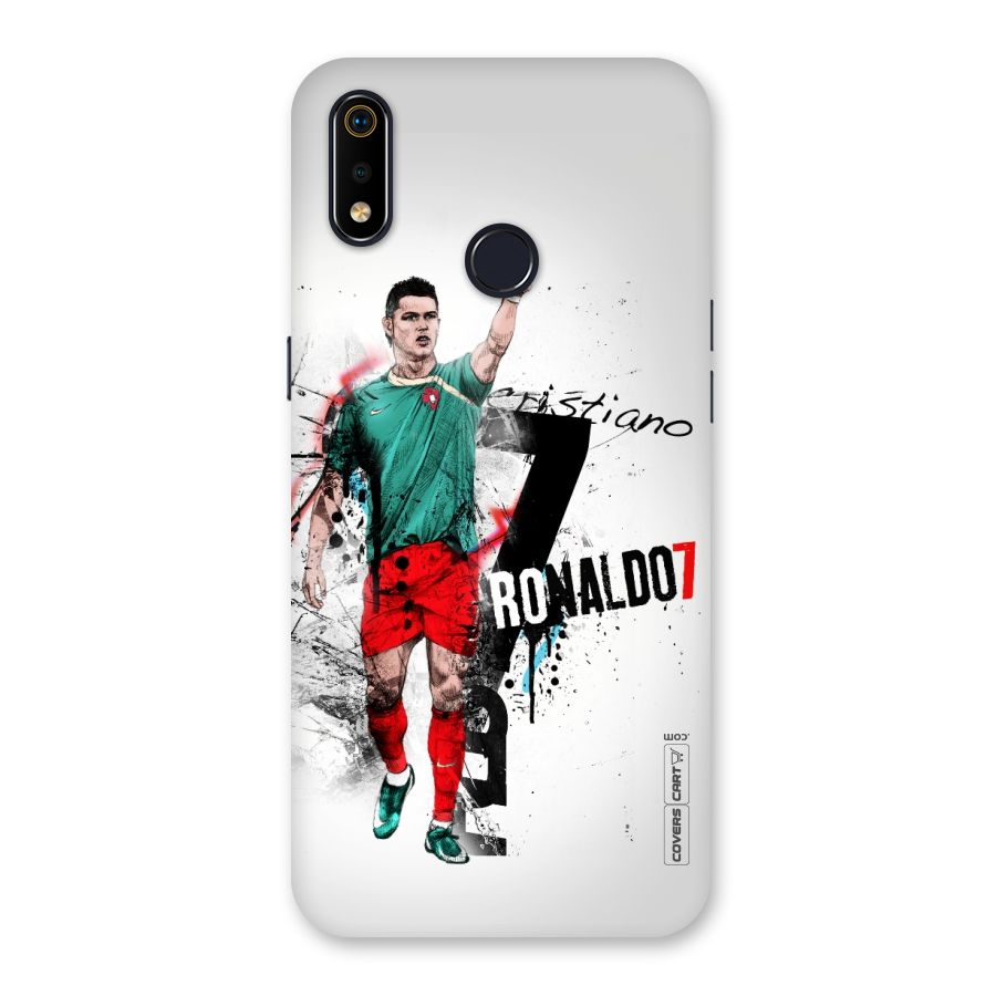 Ronaldo In Portugal Jersey Back Case for Realme 3i