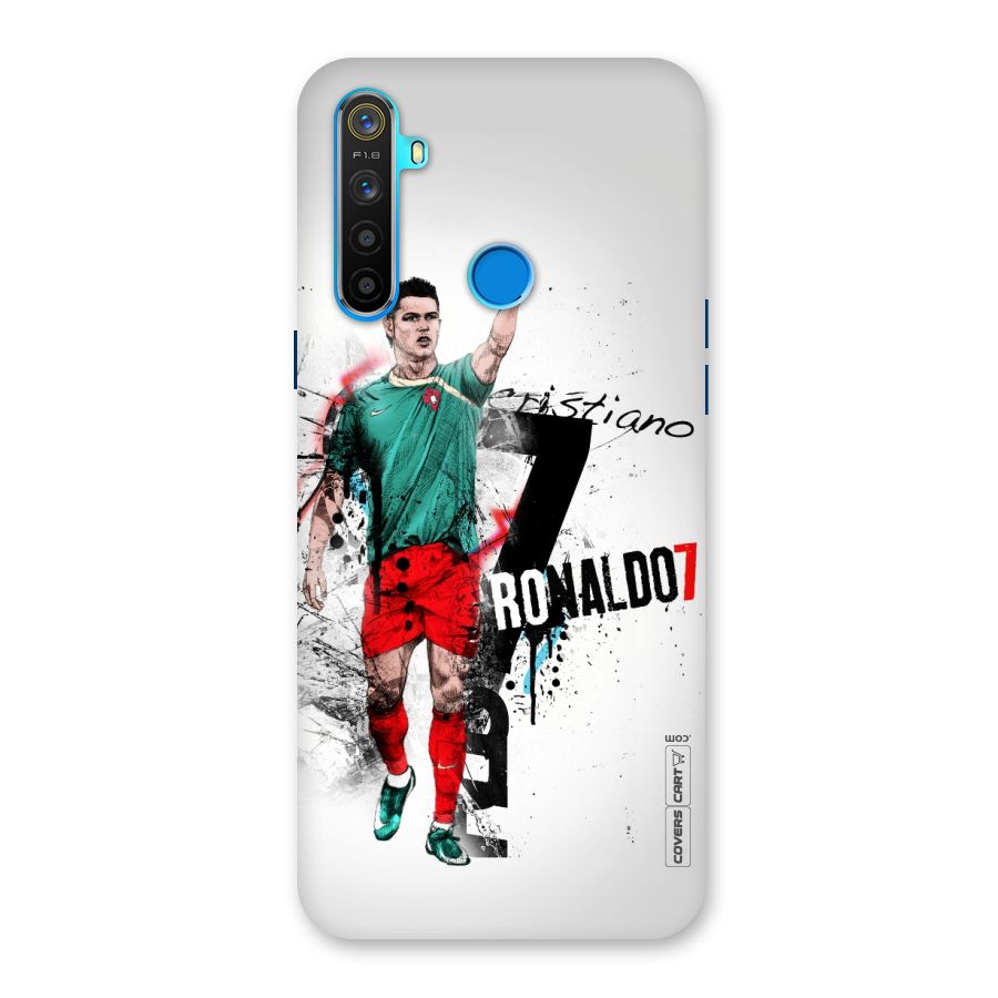 Ronaldo In Portugal Jersey Back Case for Realme 5s