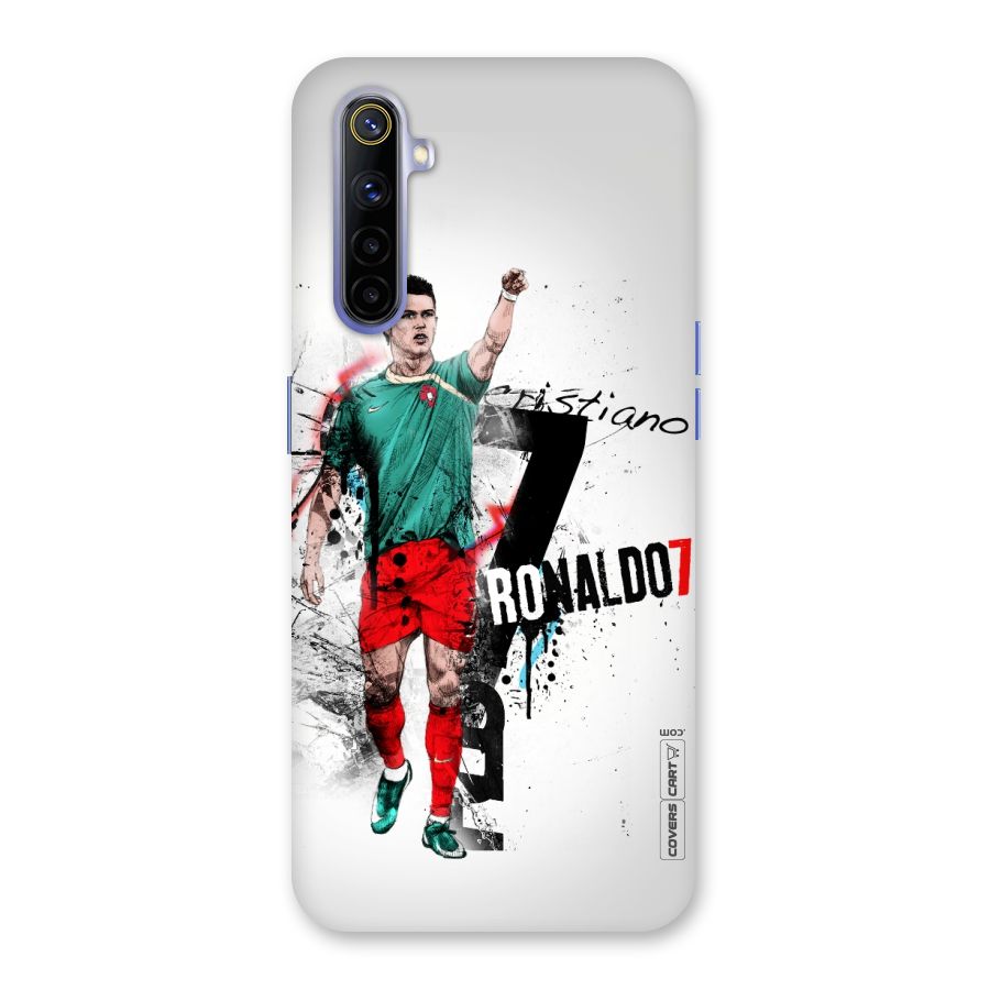 Ronaldo In Portugal Jersey Back Case for Realme 6i
